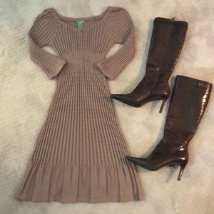 Anthropologie sweater dress